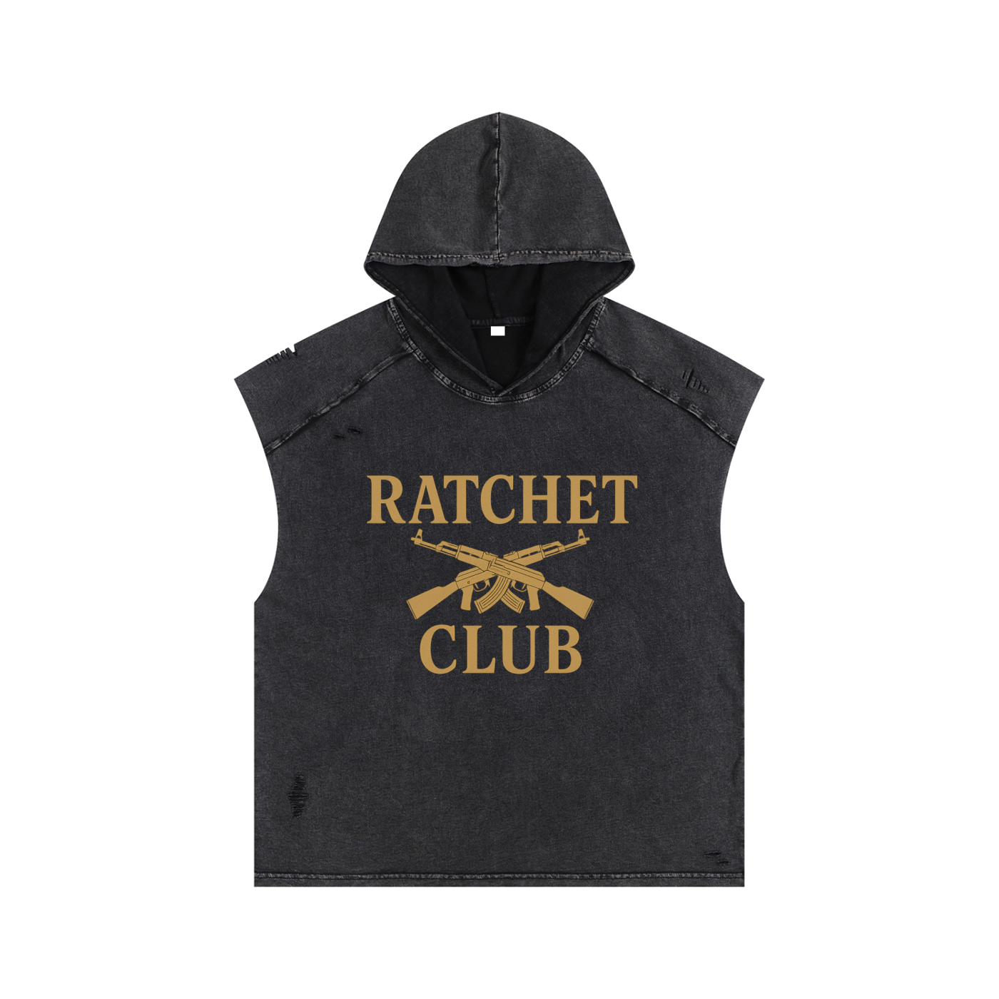Ratchet Club Cutoff Hoodie