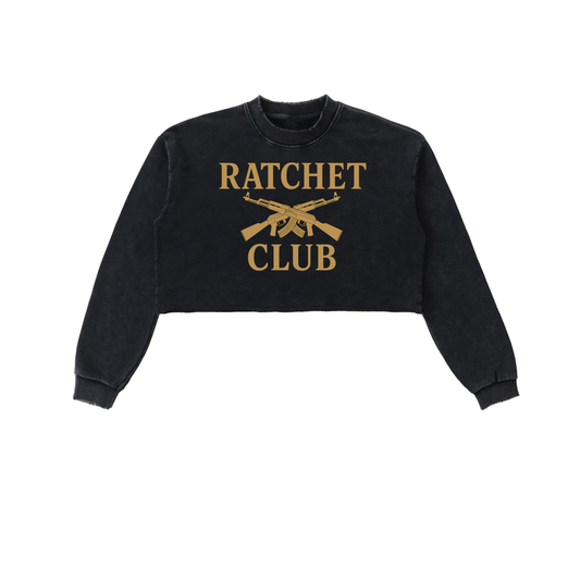 Ratchet Club Cropped Sweatshirt